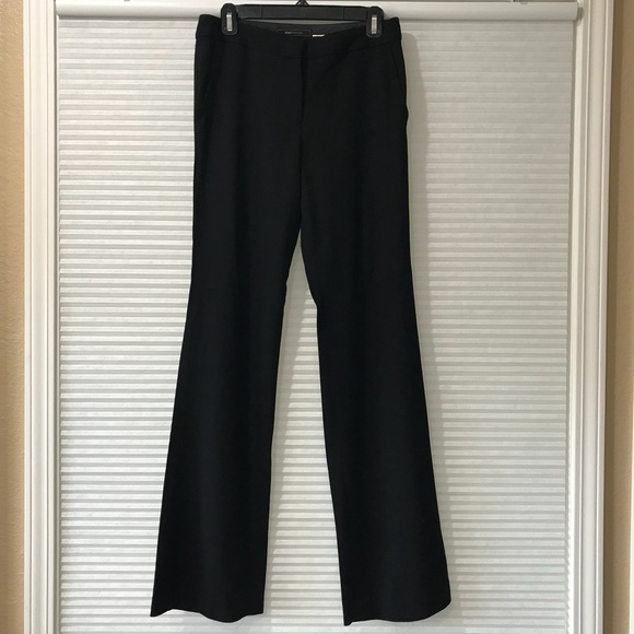 BCBG MaxAzria black slacks size 4 , 34”inseam - Picture 2 of 6